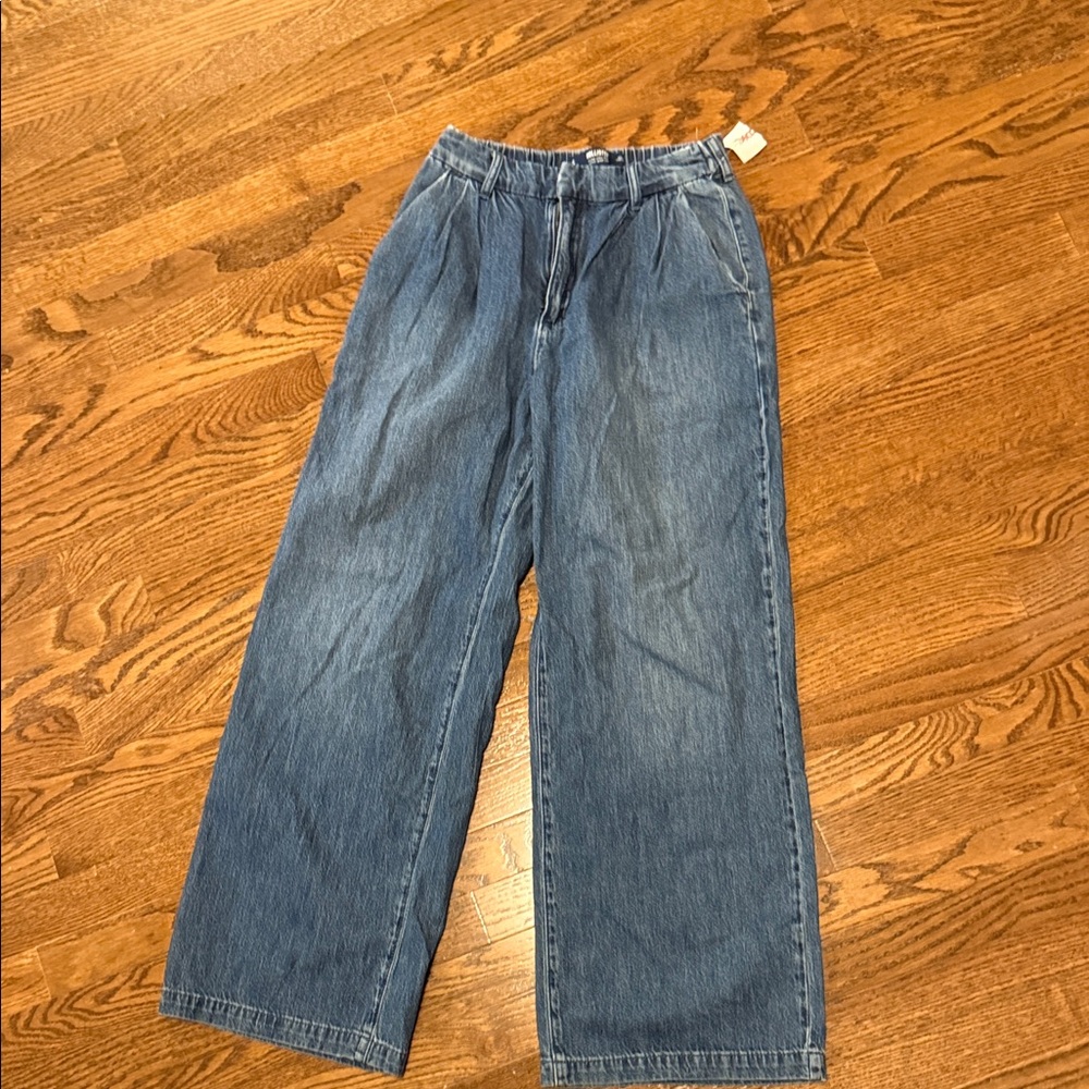 Women’s Relaxed Straight-Leg Jeans - Blue
